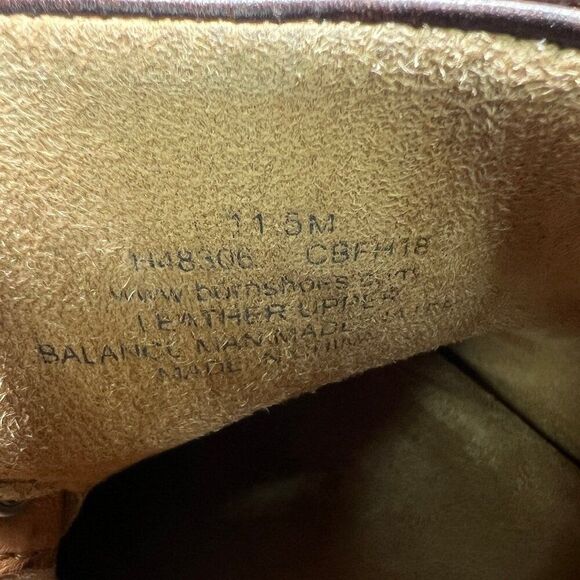 Born Nigel Boots Men's Size 11.5 Dark Brown Leather Lace Up Casual Ankle Chukka - Picture 14 of 14